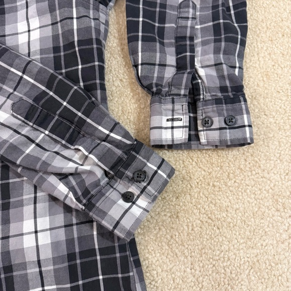 Black Plaid Shirt - Picture 3 of 7